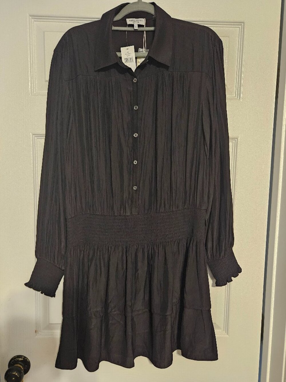Ramy Brook Dress Black Size XL